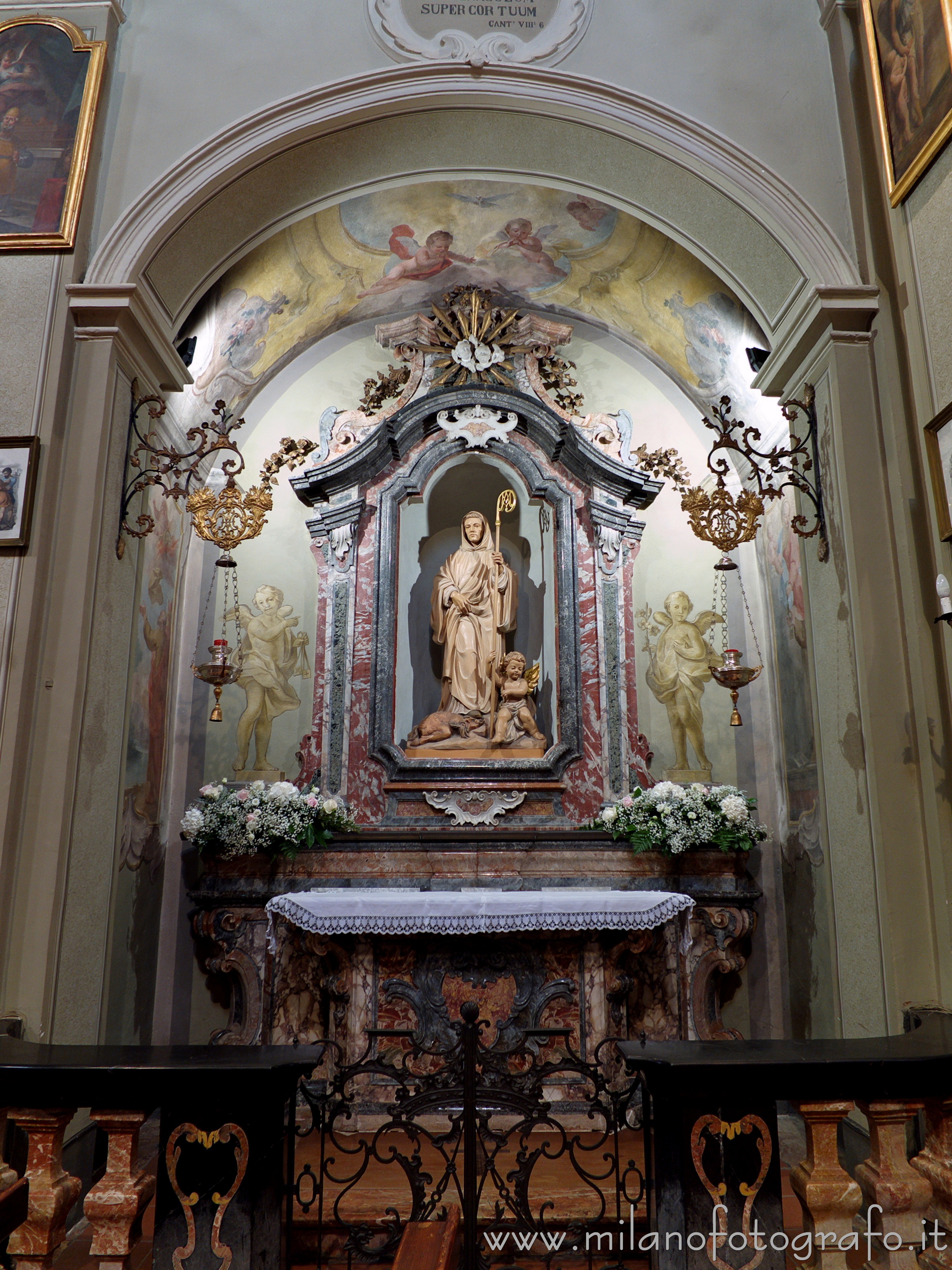 Montevecchia (Lecco, Italy) - Chapel of Saint Bernard in the Sanctuary of Our Lady of Carmel - Full resolution picture